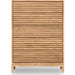 Modus Furniture Tanner Five Drawer Ash Wood Chest in Flaxen 655450444494 QPUD84 Image 1