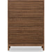 Modus Furniture Tanner Five Drawer Ash Wood Chest in Roux 655450444968 QPUA84 Image 1