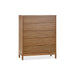 Modus Tanner Five Drawer Ash Wood Chest in RouxImage 1