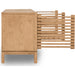 Modus Furniture Tanner Four Door Solid Ash Media Console in Flaxen 655450445392 QPUD26 Image 4