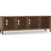 Modus Furniture Tanner Four Door Solid Ash Media Console in Roux 655450445408 QPUA26 Image 2
