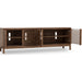 Modus Furniture Tanner Four Door Solid Ash Media Console in Roux 655450445408 QPUA26 Image 3