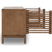 Modus Furniture Tanner Four Door Solid Ash Media Console in Roux 655450445408 QPUA26 Image 4