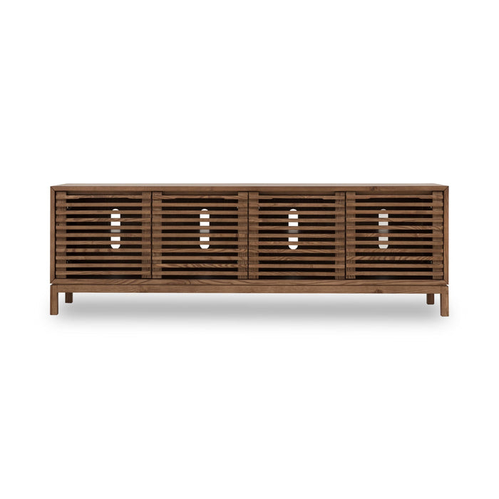 Modus Tanner Four Door Solid Ash Media Console in RouxMain Image