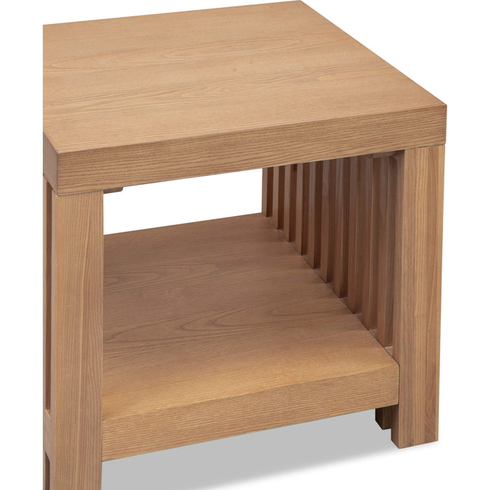 Modus Furniture Tanner Side Table  Flaxen 655450503481 QPUD22 Image 4