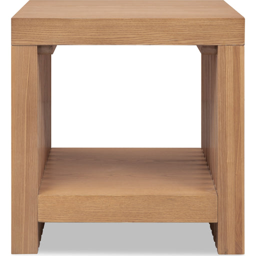 Modus Furniture Tanner Side Table  Flaxen 655450503481 QPUD22 Main Image