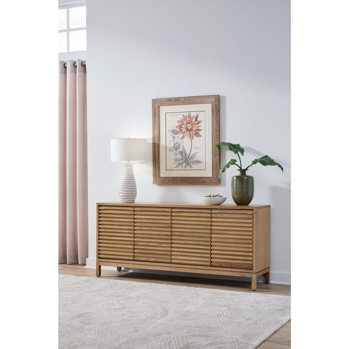 Modus Furniture Tanner Sideboard  Flaxen 655450503382 QPUD79 Main Image