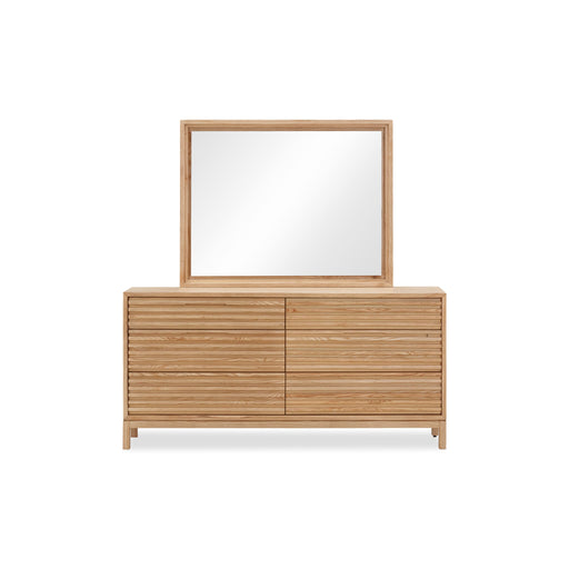 Modus Tanner Six Drawer Ash Wood Dresser in FlaxenMain Image