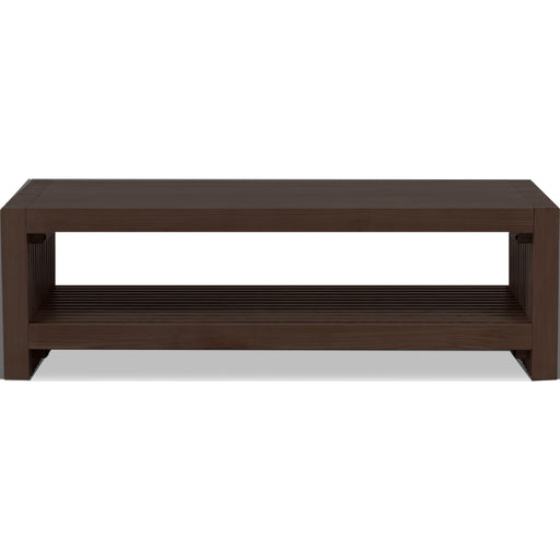 Modus Furniture Tanner Slatted Ash Coffee Table in Chicory 655450579769 QP8C21 Image 1