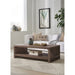 Modus Furniture Tanner Slatted Ash Coffee Table in Chicory 655450579769 QP8C21 Main Image