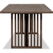 Modus Furniture Tanner Slatted Base Ash Dining Table in Chicory 655450579783 QP8C60 Image 3