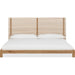 Modus Furniture Tanner Solid Ash Platform Bed in Flaxen  QPUDH  Image 1