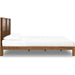 Modus Furniture Tanner Solid Ash Platform Bed in Roux  QPUAH  Image 3