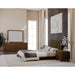 Modus Furniture Tanner Solid Ash Platform Bed in Roux  QPUAH  Image 7