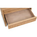 Modus Furniture Tanner Three Drawer Ash Wood Nightstand in Flaxen 655450444463 QPUD81B Image 4