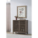 Modus Furniture Tanner Two Door Slatted Ash Bar Cabinet in Chicory 655450579745 QP8C80 Main Image