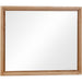 Modus Furniture Tanner Wall or Dresser Mirror in Flaxen 655450444487 QPUD83 Image 1