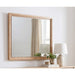 Modus Furniture Tanner Wall or Dresser Mirror in Flaxen 655450444487 QPUD83 Main Image