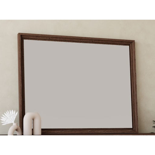 Modus Furniture Tanner Wall or Dresser Mirror in Roux 655450444951 QPUA83 Image 1