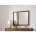 Modus Furniture Tanner Wall or Dresser Mirror in Roux 655450444951 QPUA83 Main Image