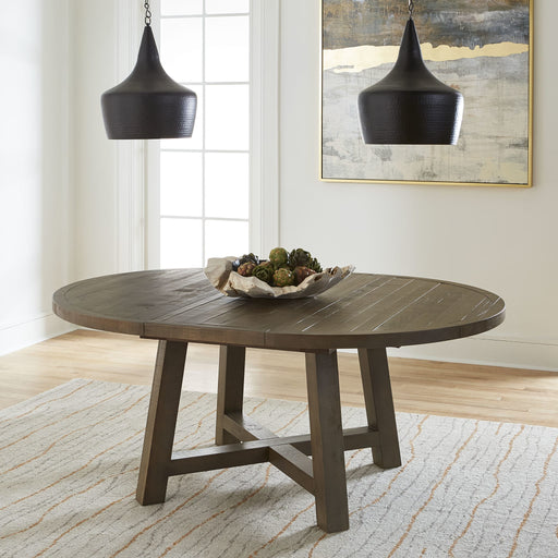 Modus Taryn Round Table in Rustic GreyMain Image