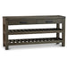 Modus Taryn Two-Drawer Console Table in Rustic GreyImage 11