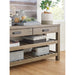 Modus Taryn Two-Drawer Console Table in Rustic GreyImage 4