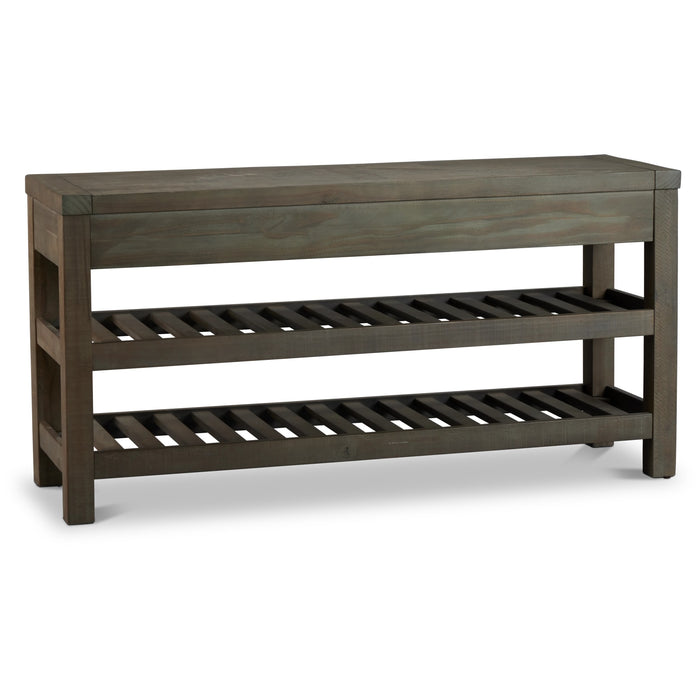 Modus Taryn Two-Drawer Console Table in Rustic GreyImage 9
