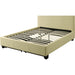 Modus Furniture Tavel Nailhead Footboard Storage Bed in Tumbleweed  3ZS1D 12 Image 7