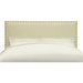 Modus Furniture Tavel Nailhead Upholstered Headboard in Tumbleweed  3ZS1L BH12 Image 4