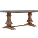 Modus Thurston Concrete and Solid Wood Rectangular Dining TableImage 4