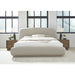 Modus Furniture Tirimbina Chenille Upholstered Platform Bed in Hyena  UVYLS  Image 1