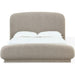 Modus Furniture Tirimbina Chenille Upholstered Platform Bed in Hyena  UVYLS  Image 3
