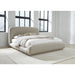 Modus Furniture Tirimbina Chenille Upholstered Platform Bed in Hyena  UVYLS  Main Image