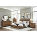 Modus Furniture Totes Beveled Glass Wall or Dresser Mirror in English Walnut 655450462252 RXVK83 Image 3