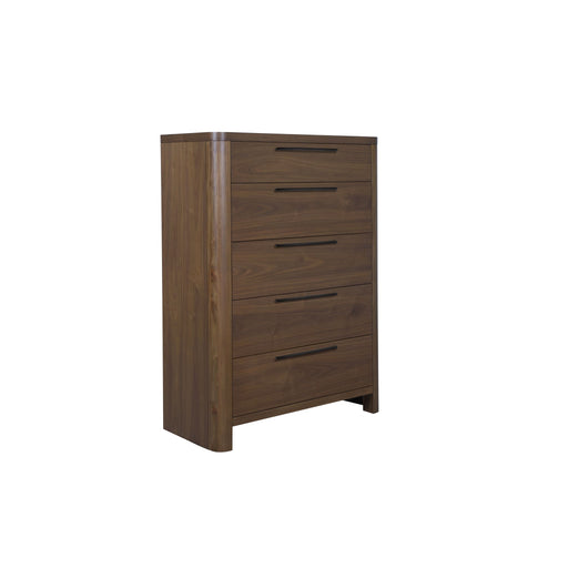 Modus Totes Five Drawer Chest in English WalnutImage 1