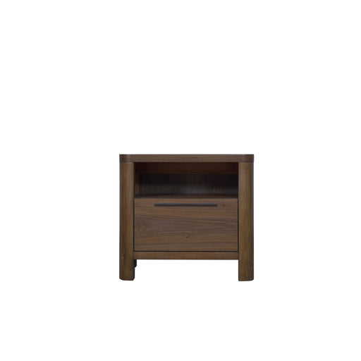 Modus Totes One Drawer Nightstand in English Walnut Main Image