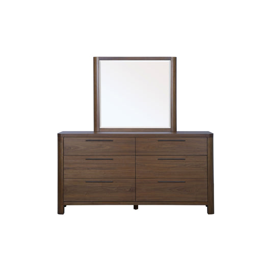 Modus Totes Six Drawer Dresser in English WalnutMain Image