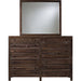 Modus Furniture Townsend Eight Drawer Solid Wood Dresser in Java (2024) 655450431876 8T0682A Image 4