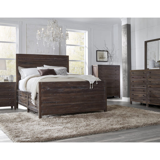 Modus Townsend Five Drawer Solid Wood Chest in JavaImage 1