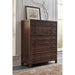 Modus Townsend Five Drawer Solid Wood Chest in JavaMain Image