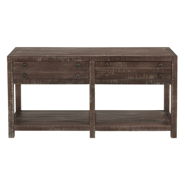 Modus Townsend Solid Wood Console Table in JavaImage 4