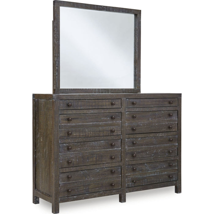 Modus Furniture Townsend Solid Wood Eight Drawer Dresser in Gunmetal (2024) 655450431845 8TR982A Image 3