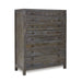 Modus Townsend Solid Wood Five Drawer Chest in Gunmetal (2024) Image 2