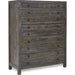 Modus Furniture Townsend Solid Wood Five Drawer Chest in Gunmetal (2024) 655450431852 8TR984A Image 2