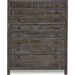 Modus Furniture Townsend Solid Wood Five Drawer Chest in Gunmetal (2024) 655450431852 8TR984A Image 3