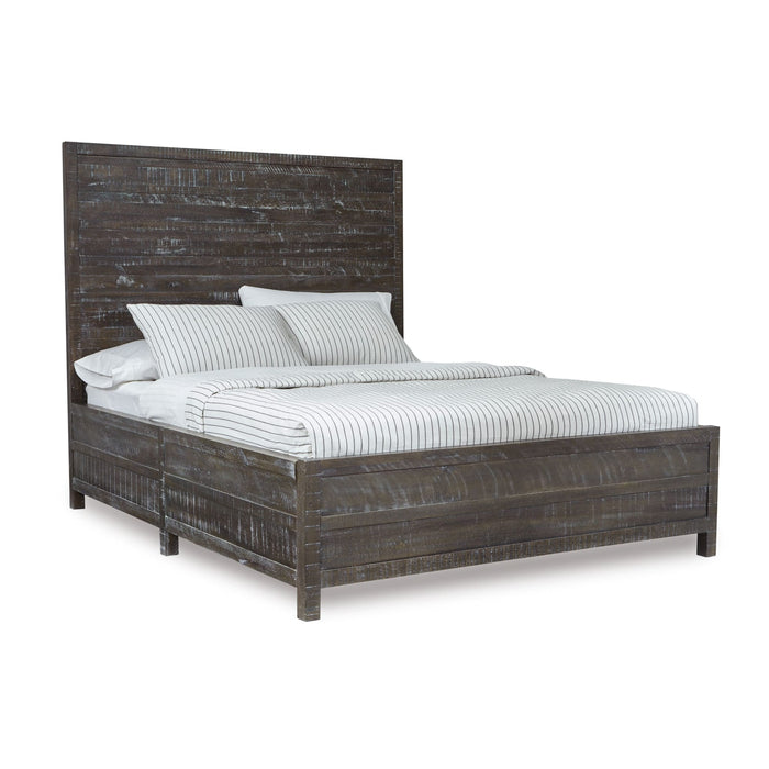 Modus Townsend Solid Wood Low-Profile Bed in GunmetalImage 3