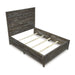 Modus Townsend Solid Wood Low-Profile Bed in GunmetalImage 5