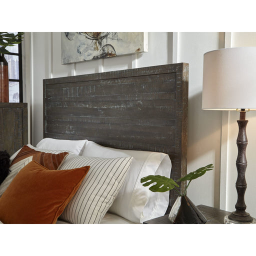 Modus Furniture Townsend Solid Wood Low Profile Bed in Gunmetal  8TR9B  Image 2