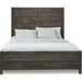 Modus Furniture Townsend Solid Wood Low Profile Bed in Gunmetal  8TR9B  Image 4